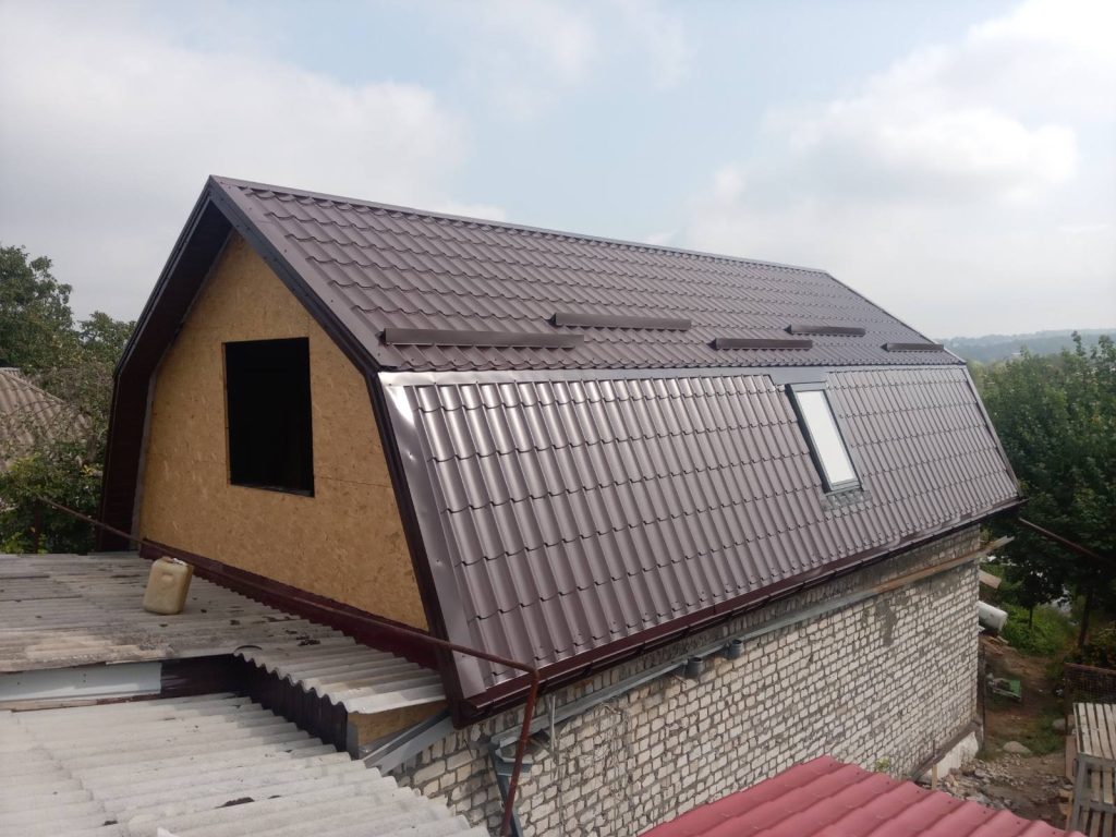 Кровля металлочерепицей цена